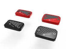 DBK Special Parts (Ducabike) Billet Front Brake & Clutch Reservoir Caps for the Ducati Scrambler 1100 / 800 (2020+) and DesertX