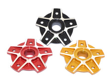 DBK Special Parts (Ducabike) 'SQUARE' Contrast Cut 5 Hole Rear Sprocket Hub Flange Carrier for the Ducati 749/916/996/998  Monster 796/1100/S2R/S4R/S4RS  Hypermotard 796/1100/821/939  and Multistrada 1000/1100