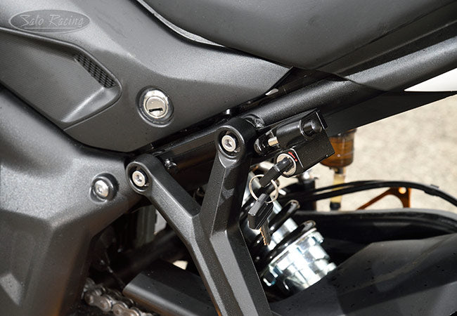 Sato Racing Helmet Lock for Triumph Trident 660 (2021+)