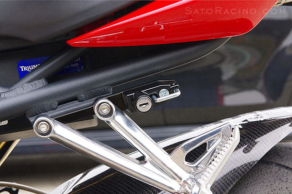 Sato Racing Helmet Lock for Triumph Daytona 675/R (06-12)