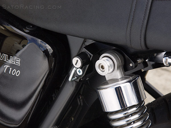 Sato Racing Helmet Lock for Triumph Bonneville (2001-2015)