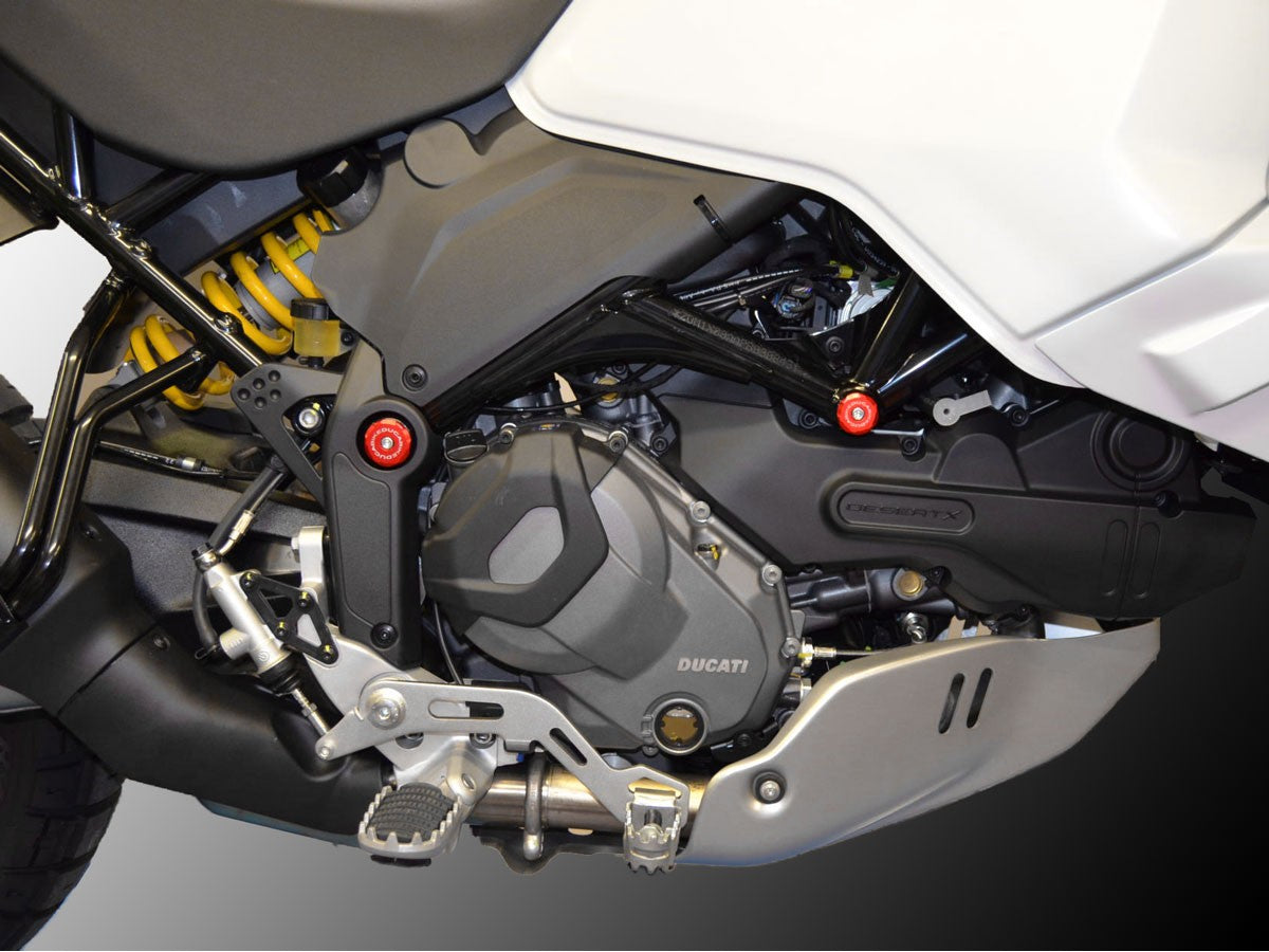 DBK Special Parts (Ducabike) Frame Plug Kit for the Ducati DesertX
