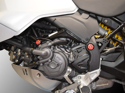 DBK Special Parts (Ducabike) Contrast Cut Frame Plug Kit for the Ducati DesertX