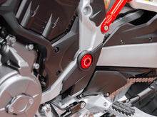 DBK Special Parts (Ducabike) Billet Main Frame Caps (Swing arm pivot) for the Ducati Multistrada V4