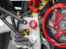 DBK Special Parts (Ducabike) Billet Main Frame Caps (Swing arm pivot) for the Ducati Hypermotard 698 Mono