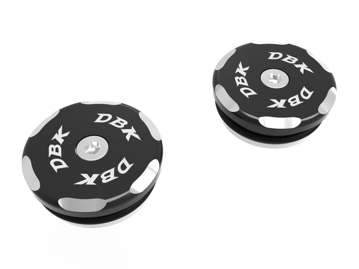 DBK Special Parts (Ducabike) Contrast Cut Billet Frame Plugs for the KTM 990 / 890 / 790 Duke