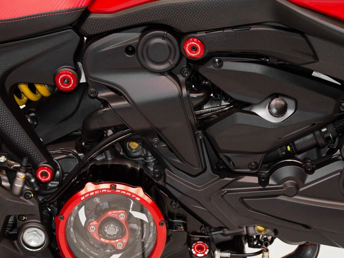 DBK Special Parts (Ducabike) Frame Plug Kit for the Ducati Monster 937 - Use with Frame Sliders