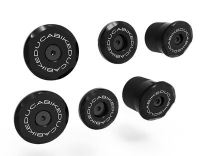 DBK Special Parts (Ducabike) Frame Plug Kit for the Ducati Monster 937 - Use with Frame Sliders