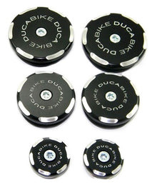 DBK Special Parts (Ducabike) Contrast Cut Frame Plug Kit for the Ducati Multistrada 1200 (2010-2014)