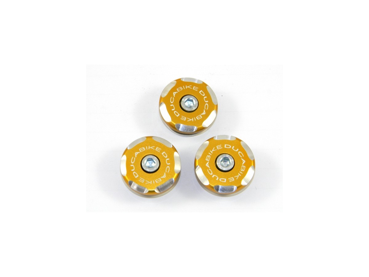DBK Special Parts (Ducabike) Contrast Cut Rear Frame Plug Kit for the Ducati Scrambler 1100