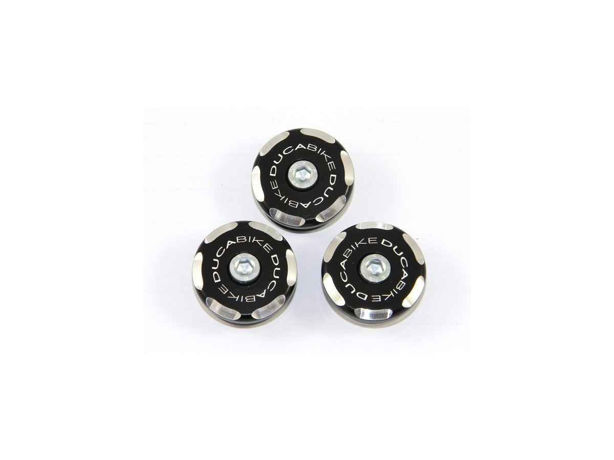 DBK Special Parts (Ducabike) Contrast Cut Rear Frame Plug Kit for the Ducati Scrambler 1100