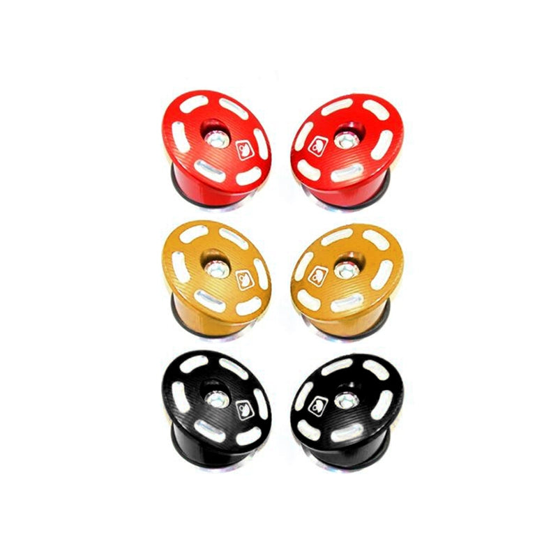 DBK Special Parts (Ducabike) Contrast Cut Frame Plug Kit for the Ducati Supersport / S (2017+)