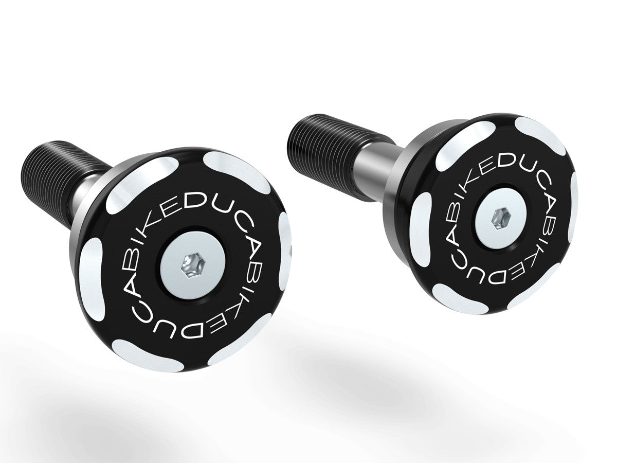 DBK Special Parts (Ducabike) Contrast Cut Billet Upper Frame Caps for the Ducati Panigale / Streetfighter V4 / S / R / Speciale