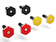 DBK Special Parts (Ducabike) Contrast Cut Billet Forward Frame Caps for the Ducati Streetfighter V4 / S