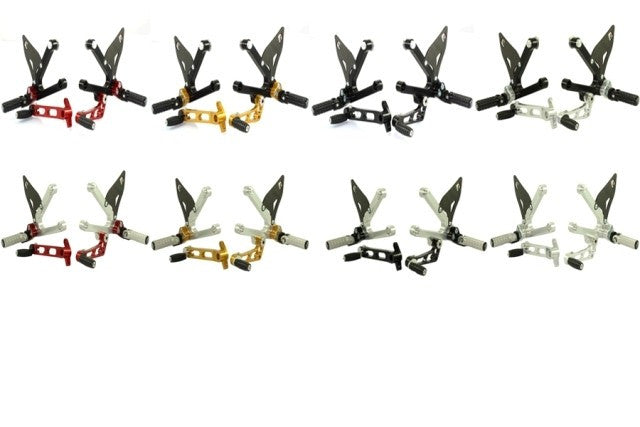 DBK Special Parts (Ducabike) Adjustable Rearsets for the Ducati Sport Classic/Sport 1000  Paul Smart  and Super Sport