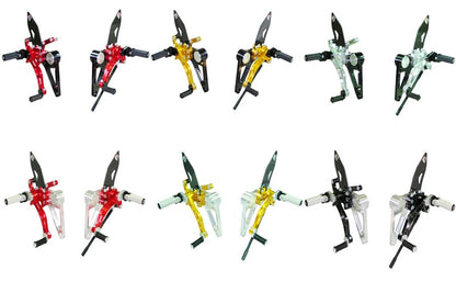 DBK Special Parts (Ducabike) Adjustable Rearsets for the Ducati Monster S2R/S4RS4RS