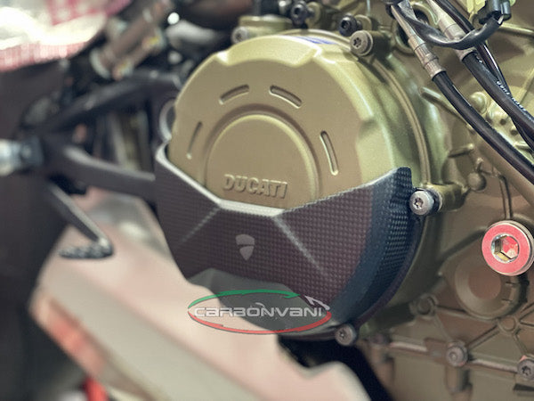 Carbonvani Carbon Fiber Clutch Cover for Ducati Panigale / Streetfighter V4 V4 / S (2025+)