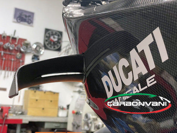 Carbonvani - Ducati Panigale V4 / S / R / SP Carbon Fiber Winglets (22-24)