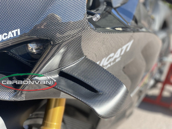 Carbonvani - Ducati Panigale V4 / S / R / SP Carbon Fiber Winglets (22-24)