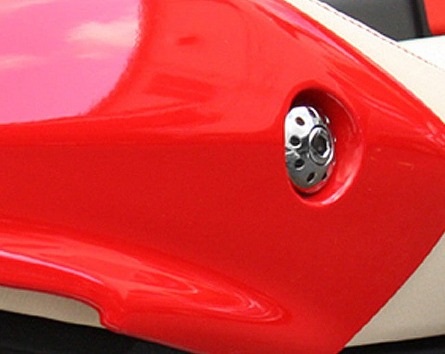 Motocorse Aluminum or Titanium Frame plugs for Ducati Monster 1100/796/696