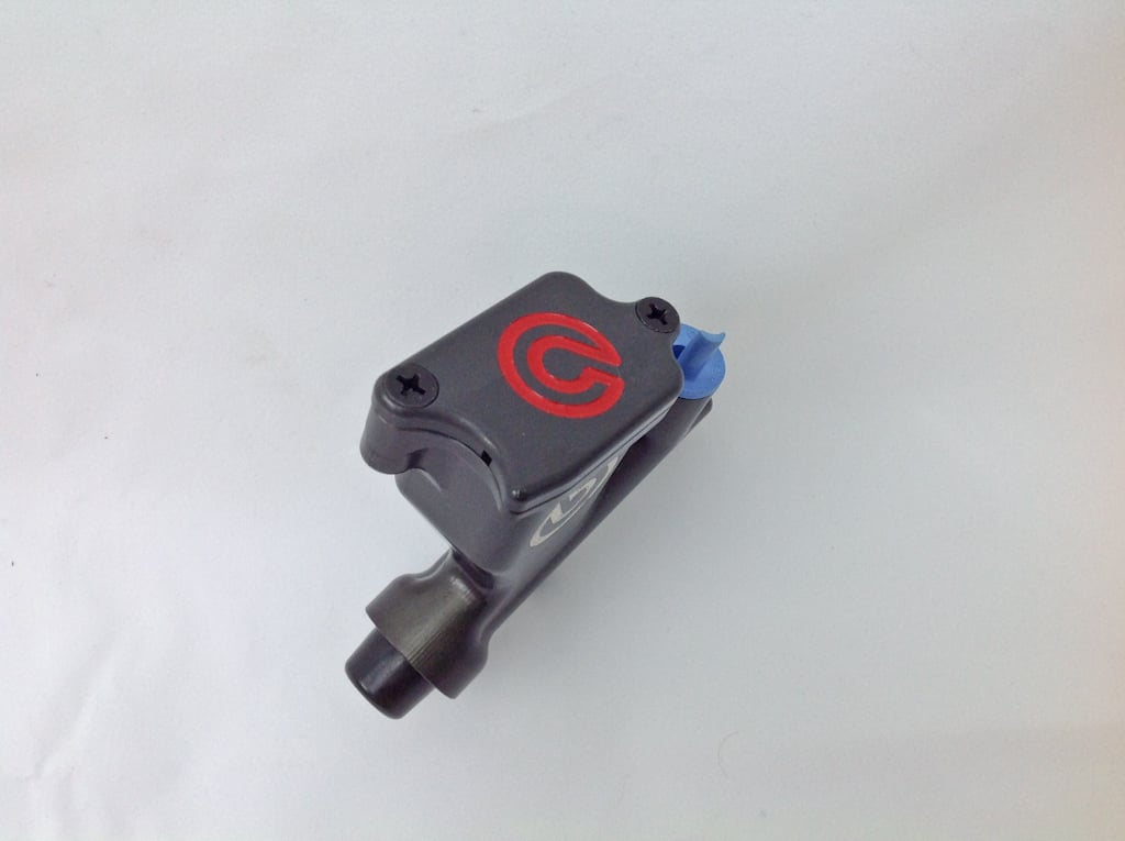 Brembo PS 13 13mm Billet Rear Master Cylinder with Integrated reservoir