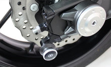 Gilles AP.GTA Rear Axle Protectors for the Yamaha XSR700 (Silver)