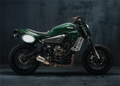 C-Racer Flat Track Seat Number Plates for XSR700 (2016+)