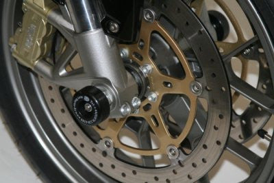 R&G Racing Front Axle Sliders / Protectors for Aprilia Mana 850 '08-'15