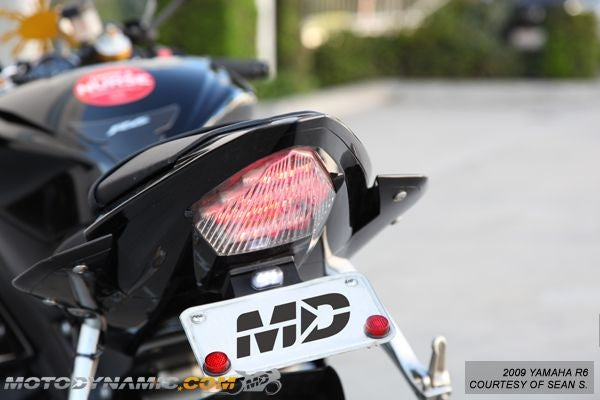 Motodynamic Sequential Integrated Taillight For Yamaha YZF-R6 (06-07)