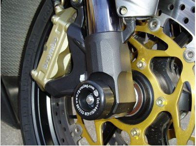 R&G Racing Front Axle Sliders / Protectors for MV Agusta Brutale 910 SE  F4 1000R  F4 1098 312R & F4 1098 312RR
