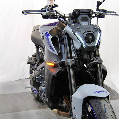 New Rage Cycles (NRC) Yamaha FZ-09 (MT-09) Front Turn signal Kit (2021+)