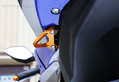 Sato Racing Billet Racing / Tie Down Hook for the Yamaha YZF-R7 (2022+)