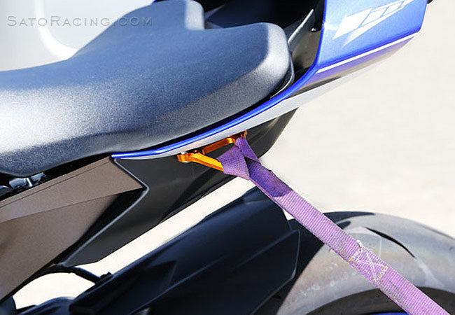 Sato Racing Billet Racing / Tie Down Hook for the Yamaha YZF-R1 / YZF-R1M (2015+) and YZF-R6 (2017+)