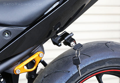 Sato Racing Helmet Lock for Yamaha YZF-R3 / YZF-R25 (2015-2018)