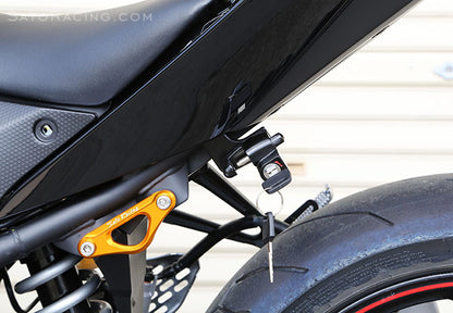Sato Racing Helmet Lock for Yamaha YZF-R3 / YZF-R25 (2015-2018)