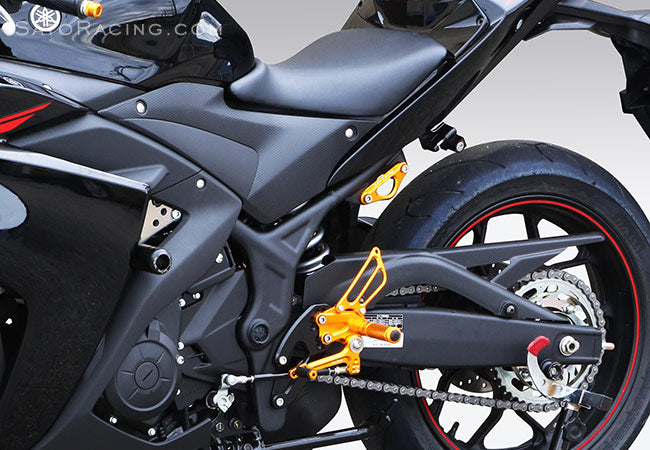 Sato Racing Billet Racing / Tie Down Hook for the Yamaha YZF-R3 / YZF-R25 / MT-03 / MT-25 (2015+)