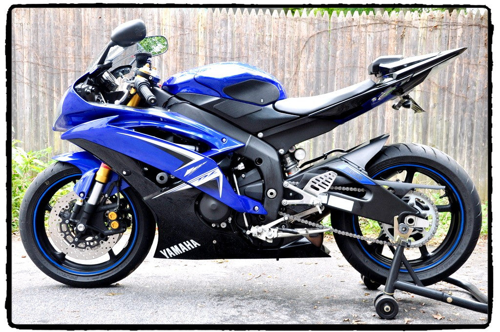 TechSpec Tank Grip Pads for the Yamaha YZF-R6 (08-16)